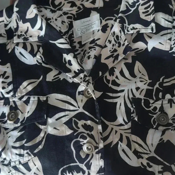 Christopher & Banks Black White and Cream Jacket - Picture 6 of 6